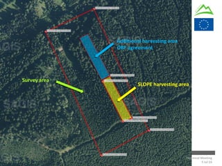 Survey area
SLOPE harvesting area
Additional harvesting area
ÖBF agreement
Technical Meeting
5 Jul 16
 