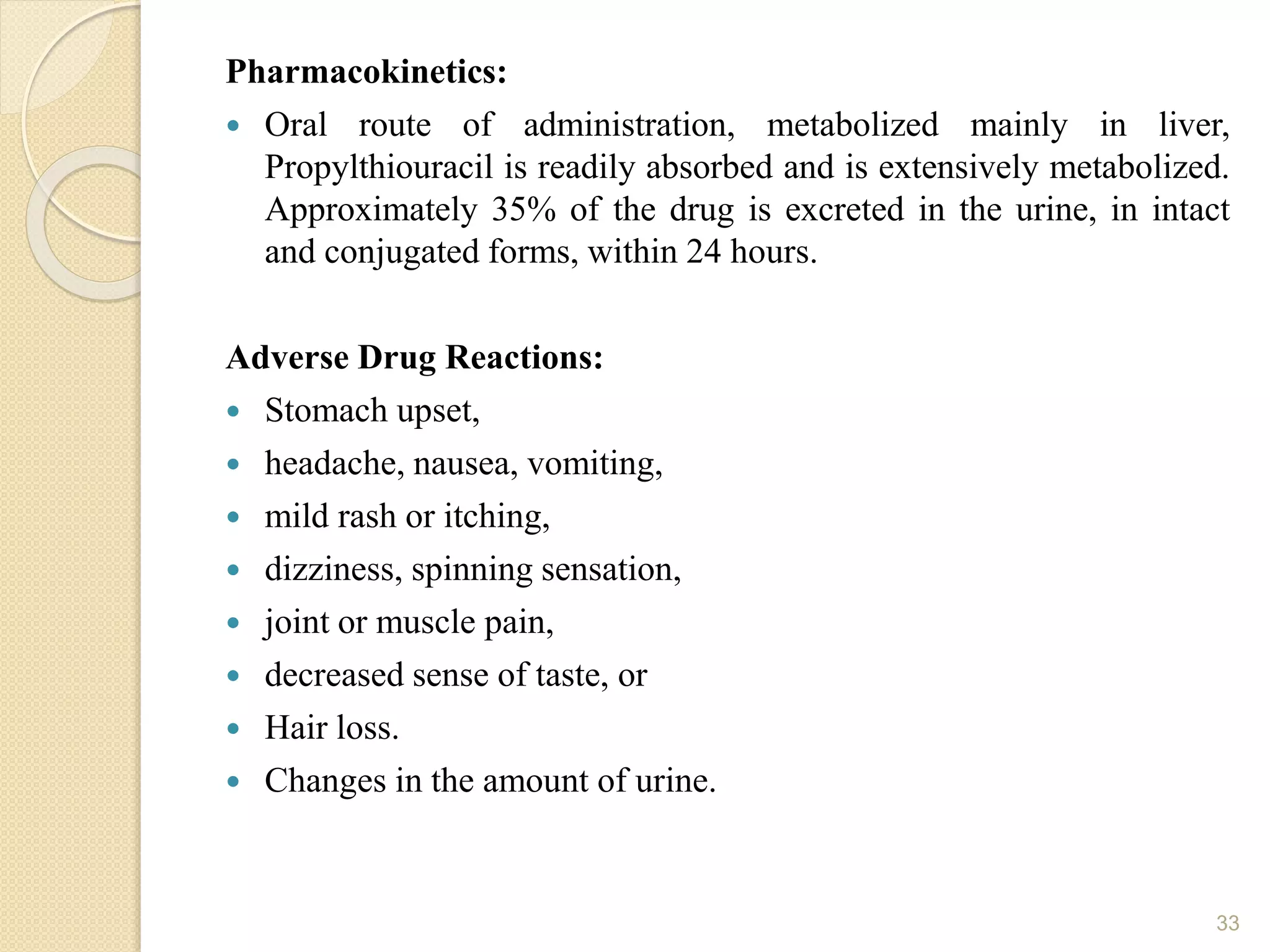 Ptu Rash 4th unit thyroid and antithyroid drugs | PPTX