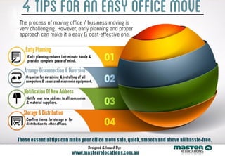 4 tips for an easy office move