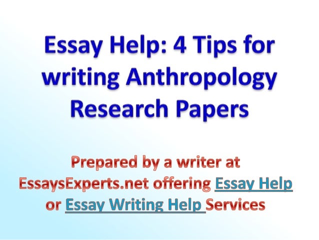 Best anthropology dissertations