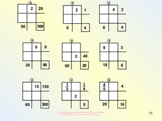 This powerpoint made possible through NRLC with funding
from AB ED and collaboration with Thinking 101 13
x x x
x
x
9030
5
2
6
16
4
20
x x
500
20
50
2
x
300
150
60
15
x
4
1
6
2
20
40
60
2
4
2
8
4
9 3
18 6
9
4
5
1
4
1
2
 