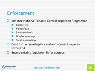 Tobacco Free Ireland - Fenton Howell