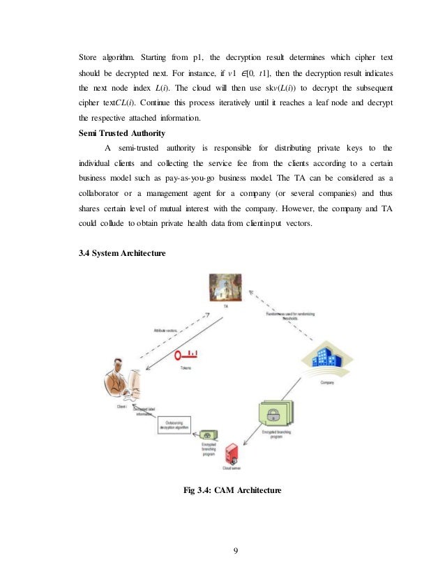 A PROJECT REPORT ON CLOUD ASSISTED PRIVACY PRESERVING ...