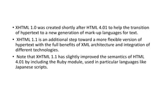 4_Traditional html vs xhtml.ppt