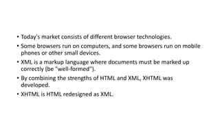 4_Traditional html vs xhtml.ppt