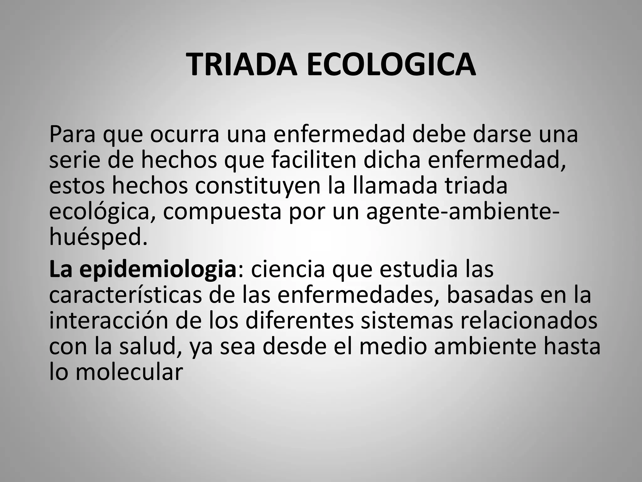 4 triada ecologica | PPTX