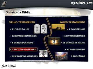 Divisão da Bíblia.
 