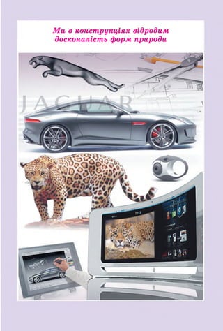 Ми в конструкціях відродим
досконалість форм природи
 