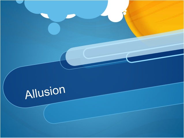 types of allusions