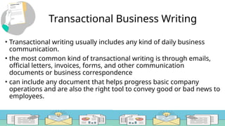 The 4 Types of Business Writing That Matter | PPT