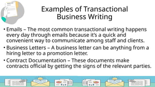 The 4 Types of Business Writing That Matter | PPT