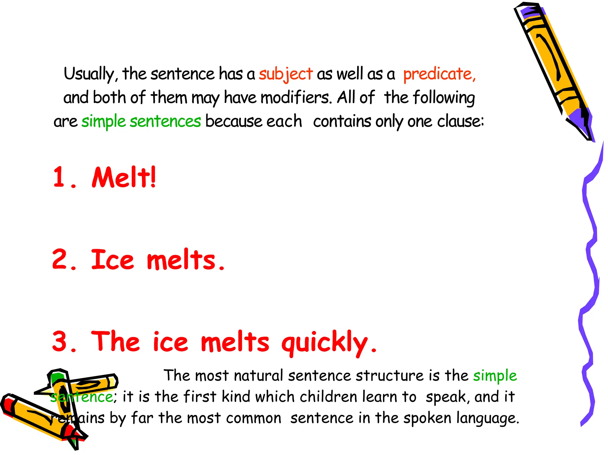 Sentence Structure: 4 types of sentences | PDF