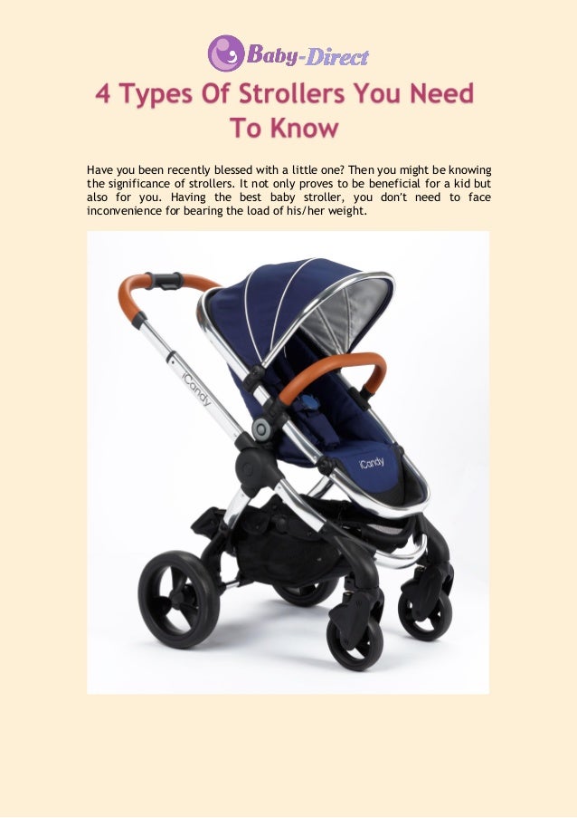 4 Types Of Strollers You Need To Know