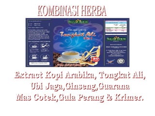 Kopi Tongkat Ali