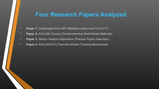 Advanced UAV Detection and Tracking: Multi-Modal Anti-Drone Research ...