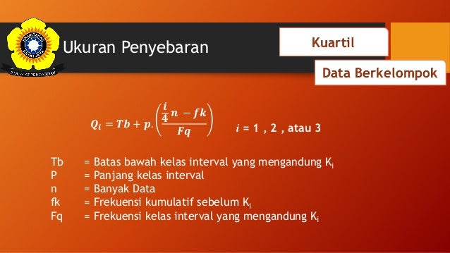 Ukuran pemusatan dan penyebaran Ukuran pemusatan dan penyebaran