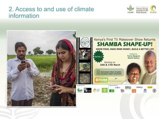 Understanding farmer uptake of climate-smart technologies: gender and social inclusion dimensions