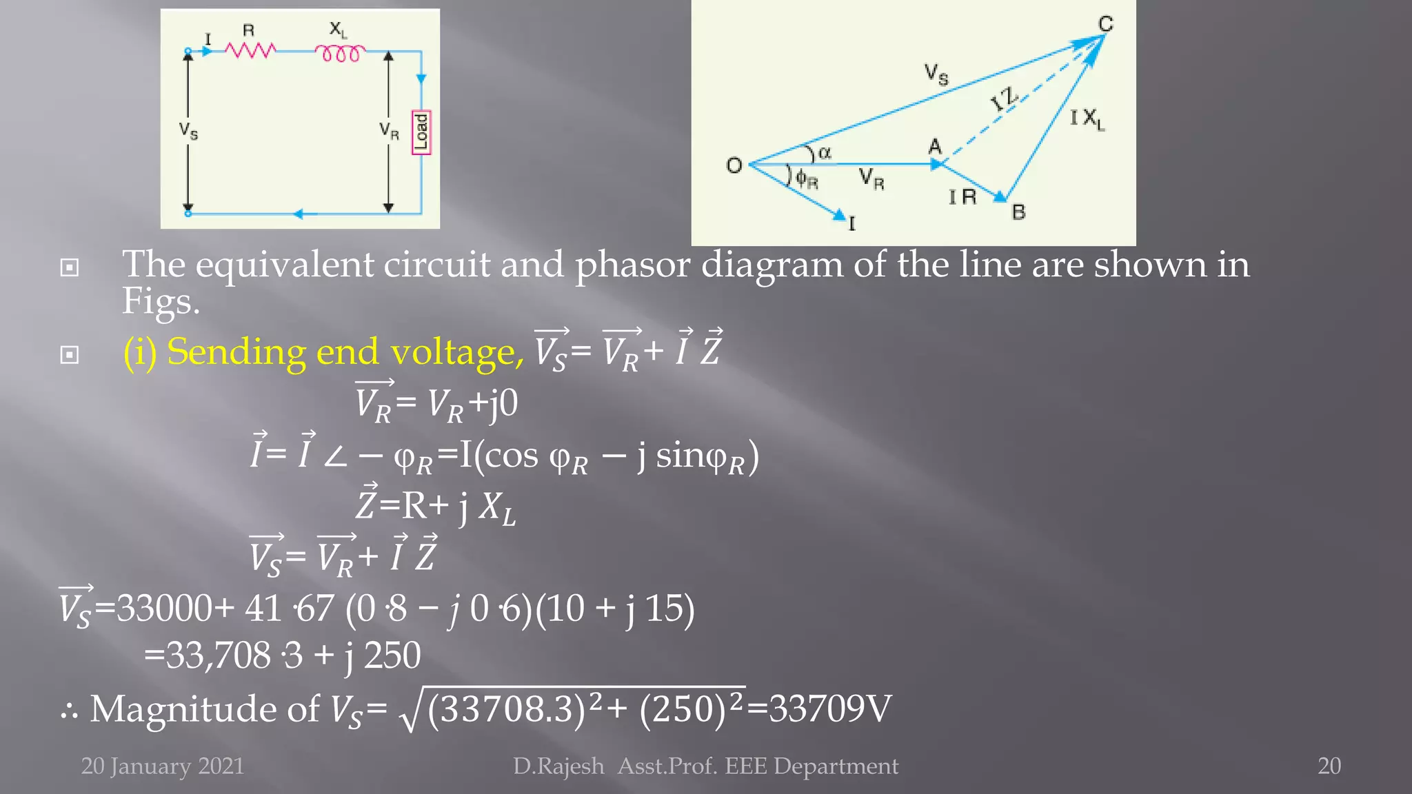 PERFORMANCE OF TRANSMISSION LINES: | PDF