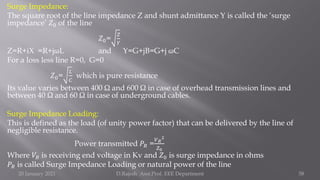 PERFORMANCE OF TRANSMISSION LINES: | PDF