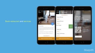 Book restaurant and services
 