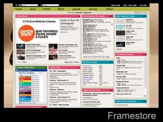 Step Two D S N
E IG S

Step Two Designs (www.steptwo.com.au)

Framestore

What modern intranet home pages look like • May ...