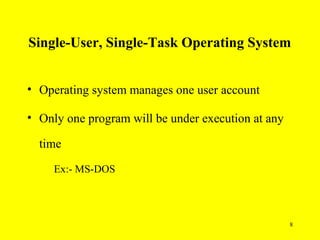 4 various operating systems | PPT | Operating Systems | Computer ...