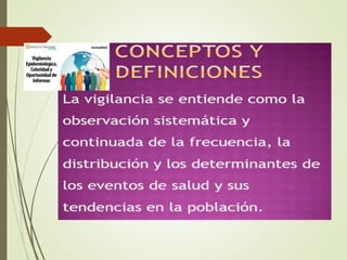 vigilancia epidemiologica