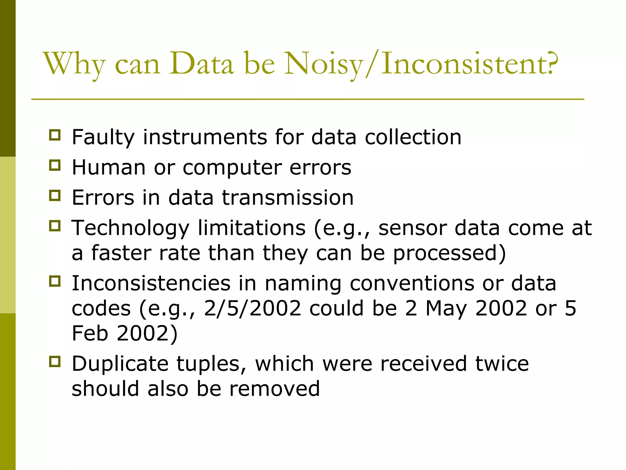 Data preprocessing | PPT