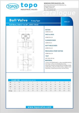 4 way ball valve topo valve catalogue