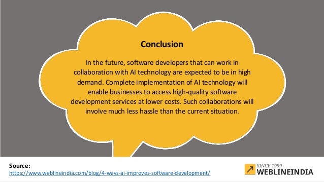 4 Ways Artificial Intelligence Improves Software Development | PPT