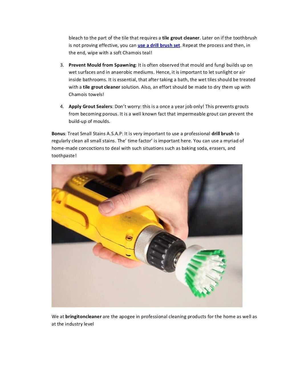 4 Ways to Clean Grout between Floor Tiles