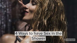 4 ways to have sex in shower - Manforce Condoms