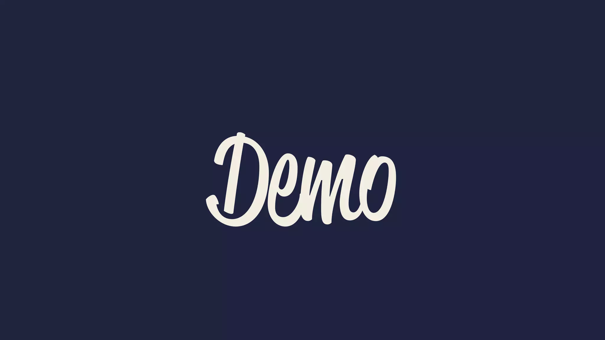Demo
 