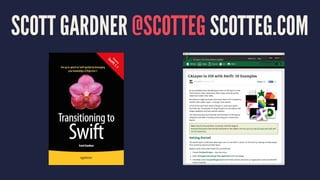 SCOTT GARDNER @SCOTTEG SCOTTEG.COM
 