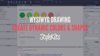 WYSIWYG DRAWING
CREATE DYNAMIC COLORS & SHAPES
StyleKits
 