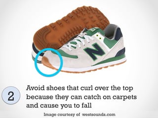 4 ways to reduce foot pain & fall risk | PDF