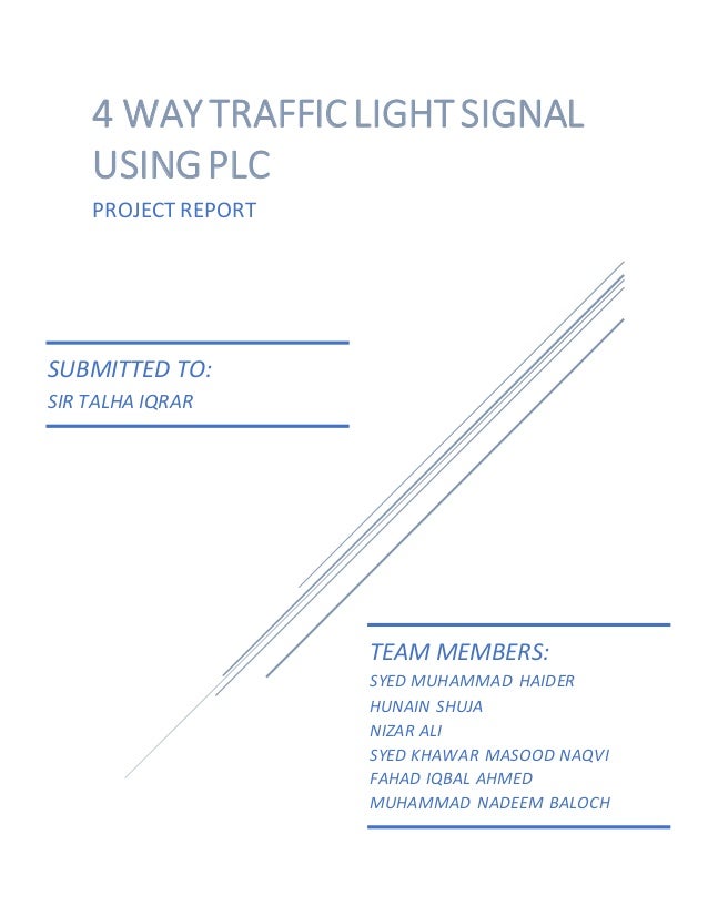 4 way traffic light signal