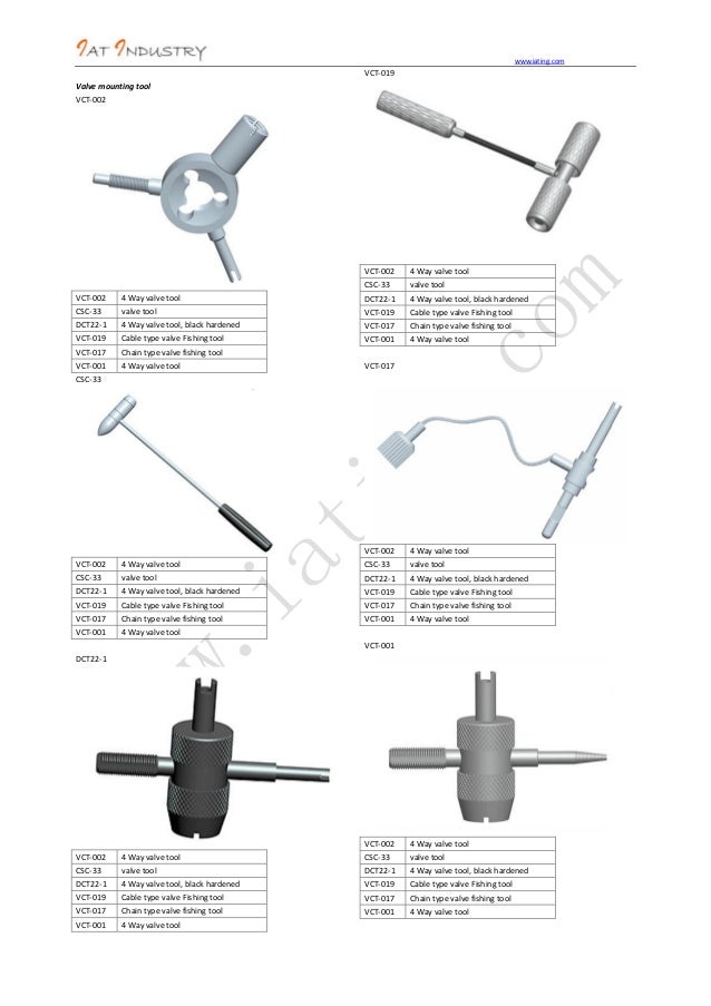 4 way valve tool&valve stem fishing tool