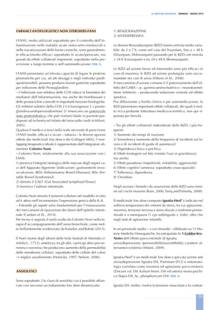 31
LA MEDICINA BIOLOGICA GENNAIO - MARZO 2014
FARMACI ANTIFLOGISTICI NON STEROIDEI-FANS
I FANS, molto utilizzati soprattut...