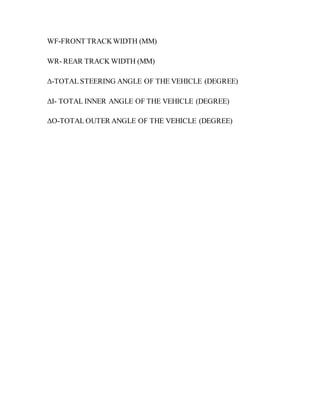 4 wheel steering full documents | DOCX