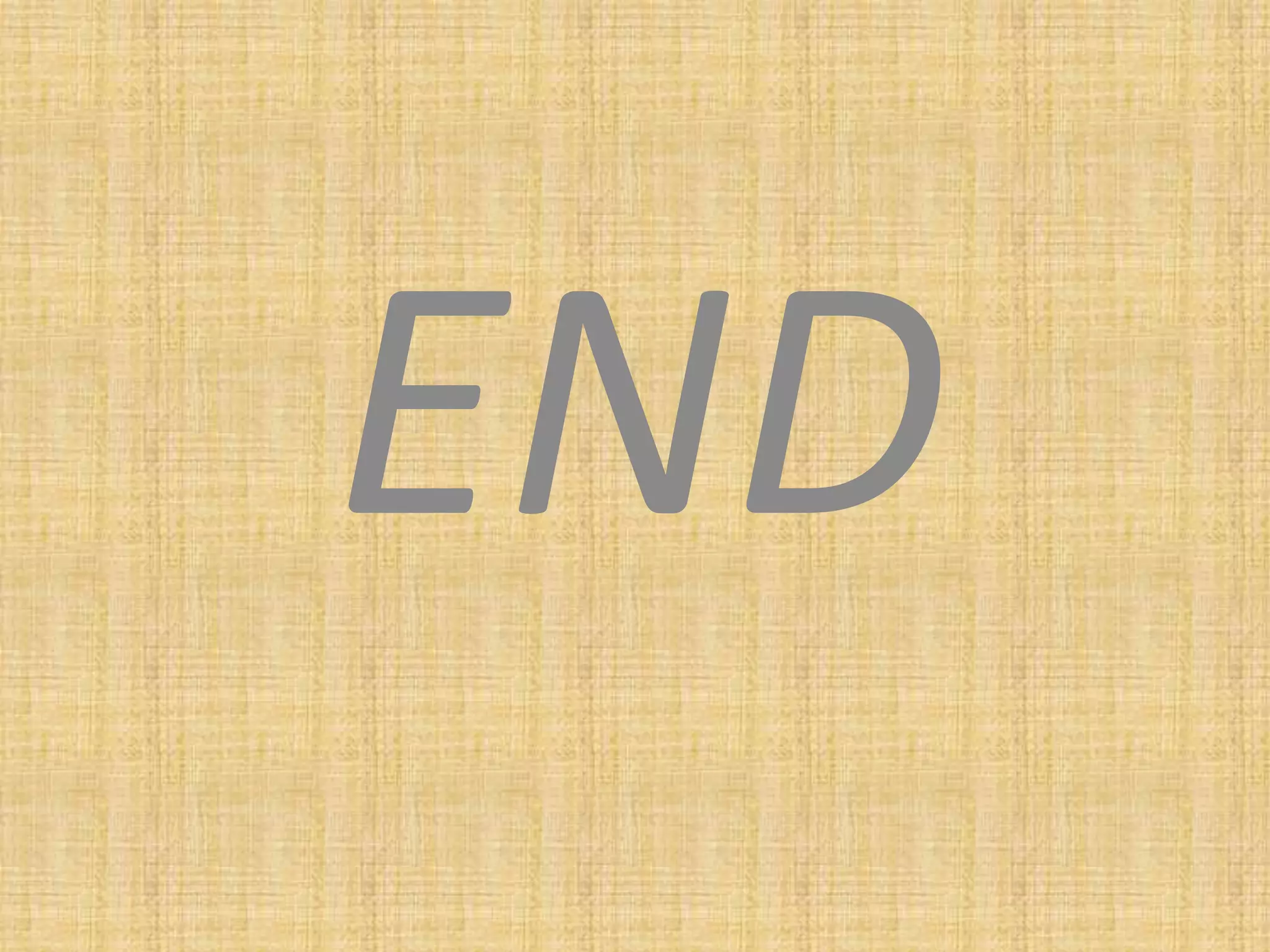 END
 
