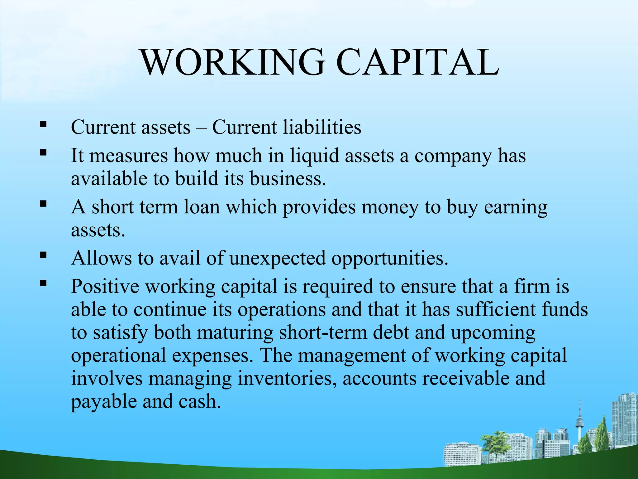 4 working capital managementppt | PPT
