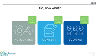 #ibmamplify
© 2015 IBM Corporation 27
So, now what?
 