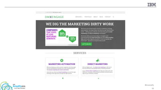 #ibmamplify
© 2015 IBM Corporation 58
 