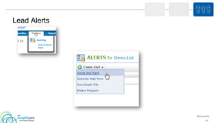 #ibmamplify
© 2015 IBM Corporation
Lead Alerts
69
 
