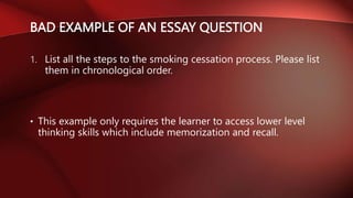 Essay Test Example TEST_CONSTRUCTION.pptx