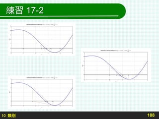 10 類別
練習 17-2
108
 