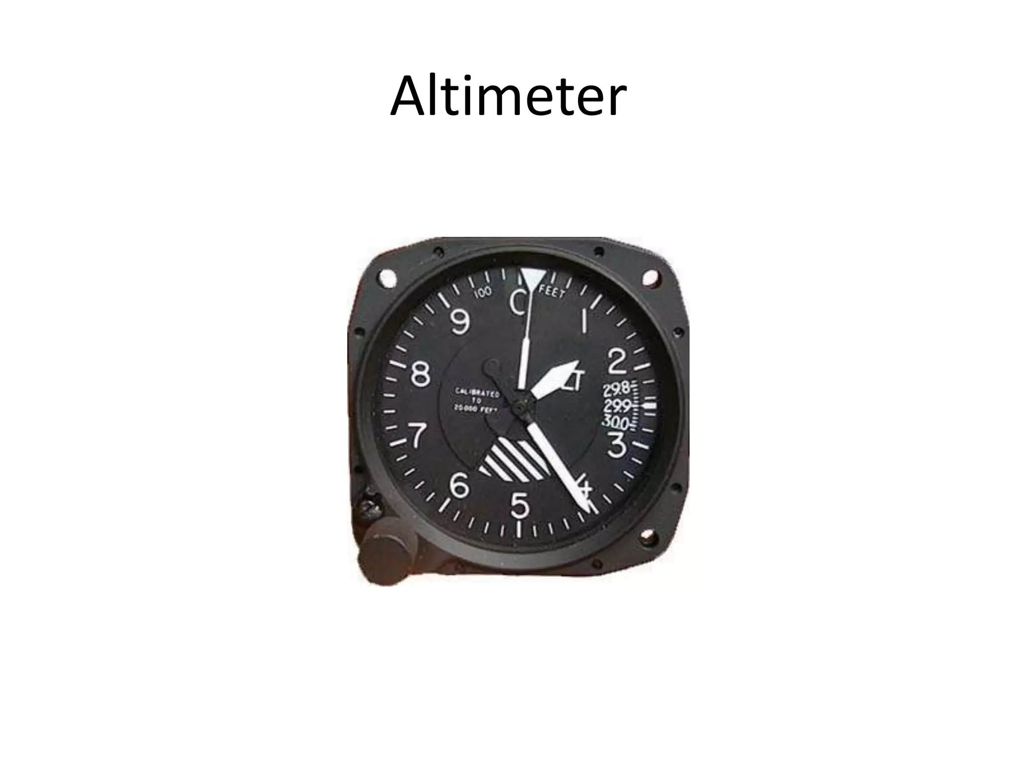 Altimeter
 