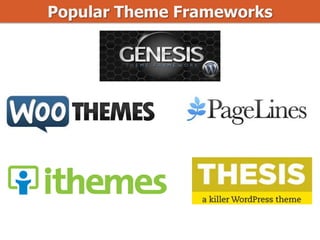 Popular Theme Frameworks
 