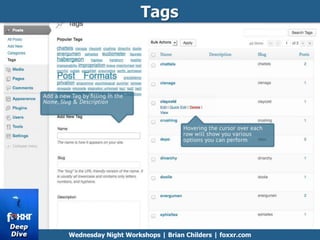 Tags
Wednesday Night Workshops | Brian Childers | foxxr.com
 